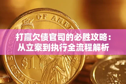 武汉打赢欠债官司的必胜攻略：从立案到执行全流程解析