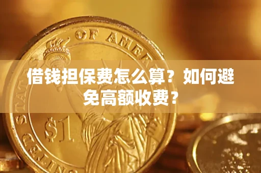 武汉借钱担保费怎么算？如何避免高额收费？