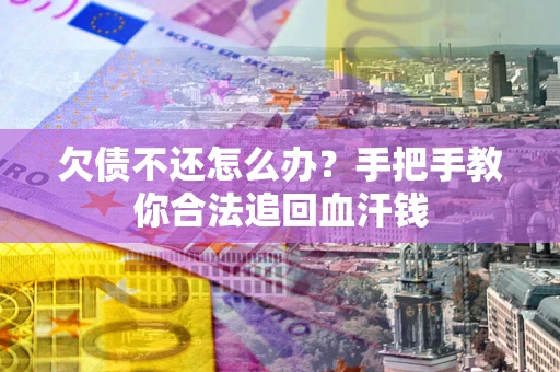 武汉欠债不还怎么办?手把手教你合法追回血汗钱 武汉欠债不还怎么办?手把手教你合法追回血汗钱